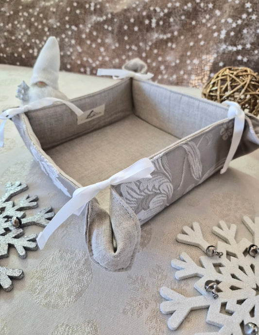 Panières réversibles en tissu