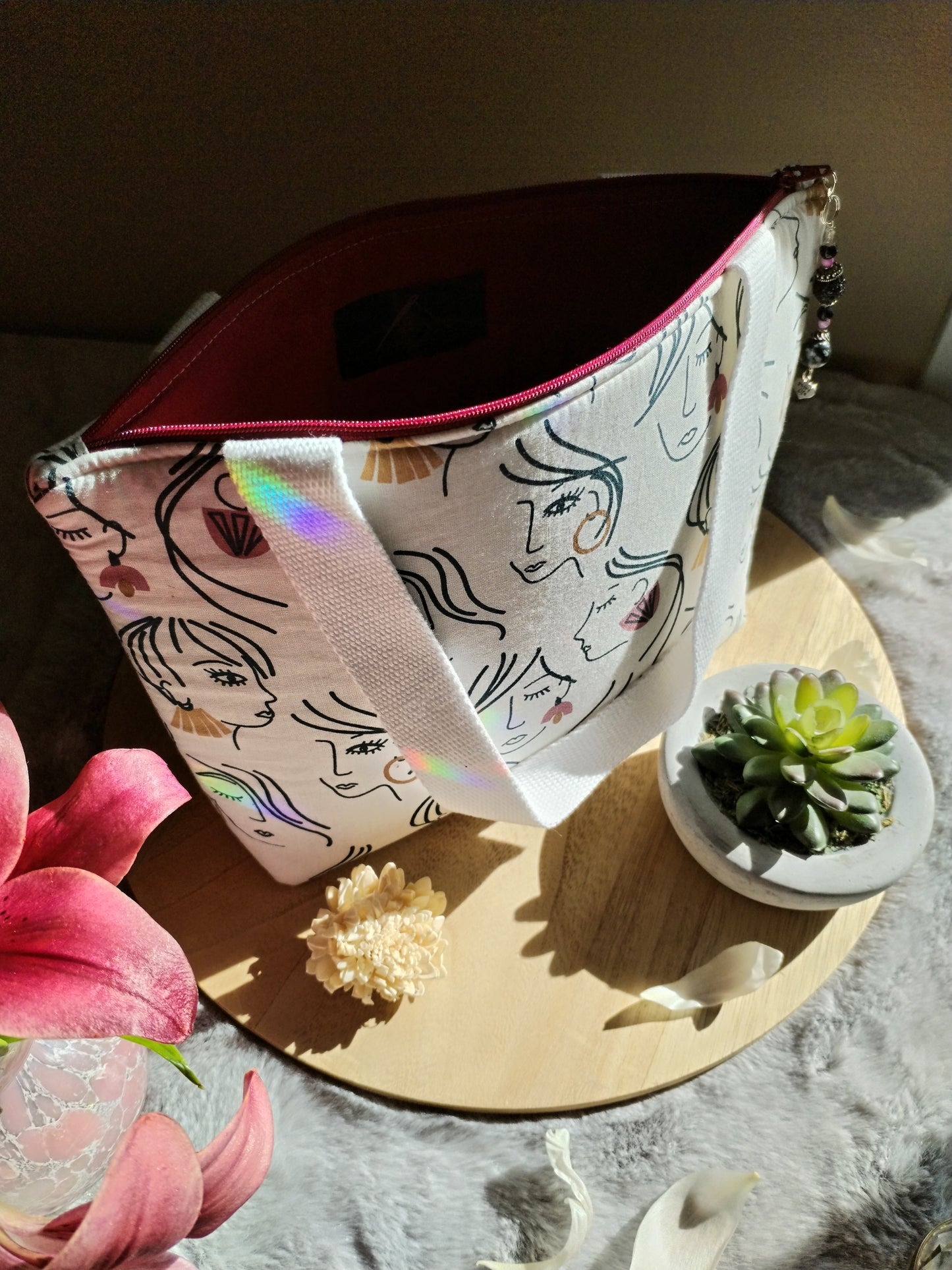 Sacs à main"moelleux" en tissu